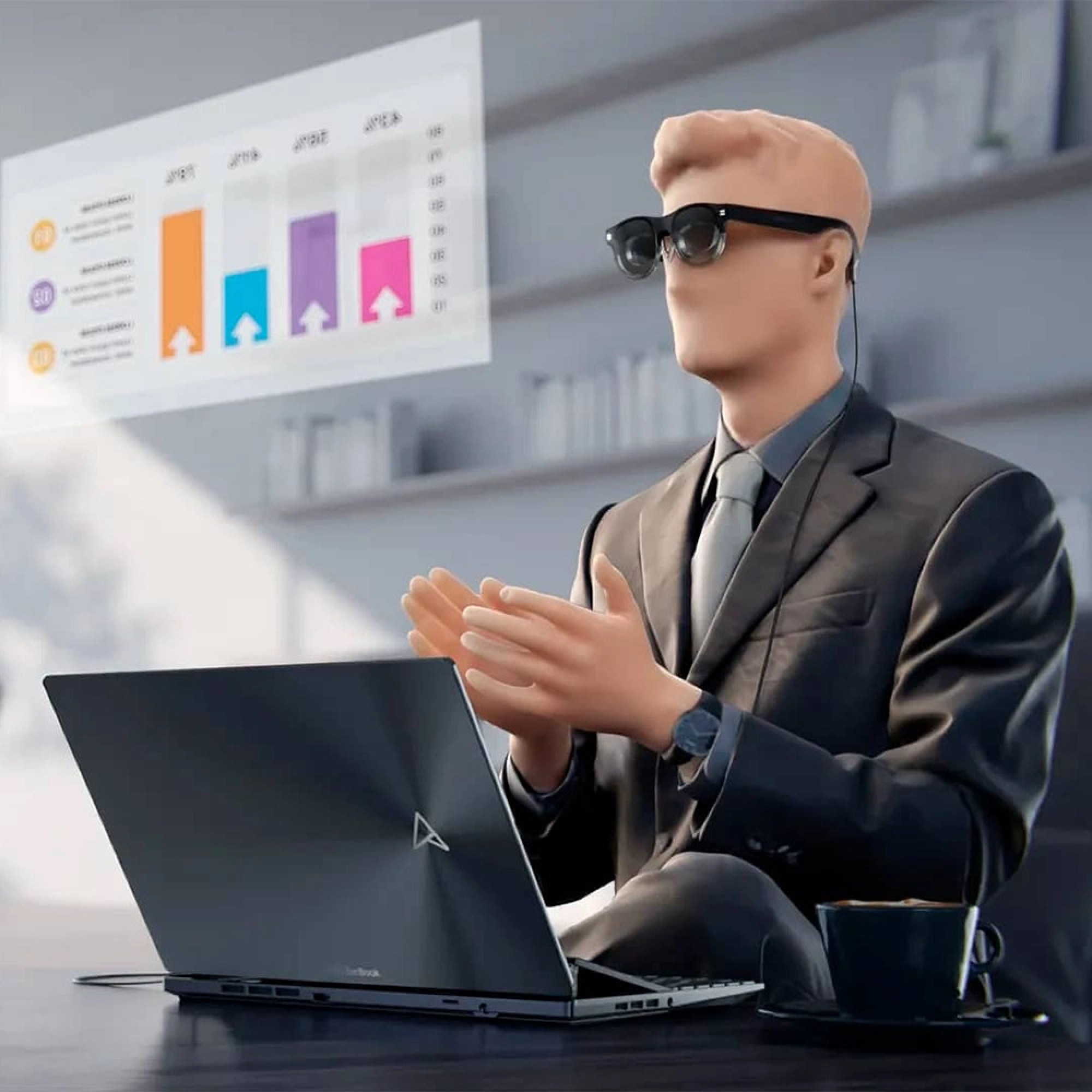 Окуляри віртуальної реальності Asus AirVision M1